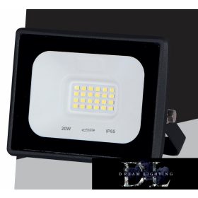   LED bodové světlo UNIVERSO 20 W 1800 lm 4000 K IP65 černé 101 x 110 x 22 mm