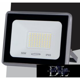   LED bodové světlo UNIVERSO 50 W 4500 lm 3000 K IP65 šedé 135 x 147 x 29 mm