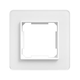 ELDLUX ELDBRIDGE jednoduchý skleněný rám, bílý