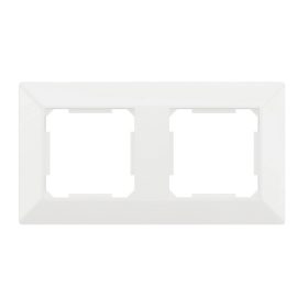 ELDLUX ELDGROUND dvojitý plastový rám, bílý
