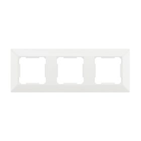 ELDLUX ELDGROUND trojitý plastový rám, bílý