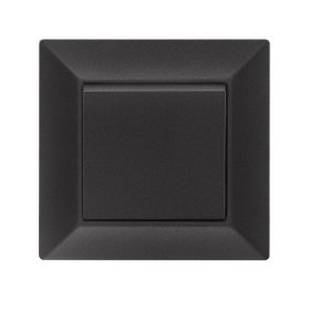 ELDLUX ELDGROUND jednoduchý plastový rám černý