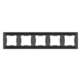 ELDLUX ELDGROUND pětidílný plastový rám, černý