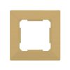 ELDLUX ELDGROUND jednoduchý plastový rám, zlatý