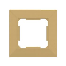 ELDLUX ELDGROUND jednoduchý plastový rám, zlatý