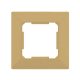 ELDLUX ELDGROUND jednoduchý plastový rám, zlatý