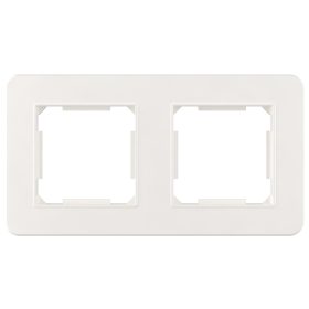 ELDLUX ELDANA dvojitý plastový rám, bílý