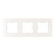 ELDLUX ELDANA trojitý plastový rámeček, bílý