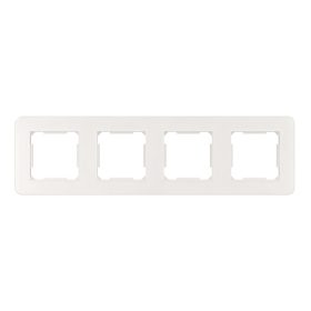 ELDLUX ELDANA čtyřnásobný plastový rámeček, bílý