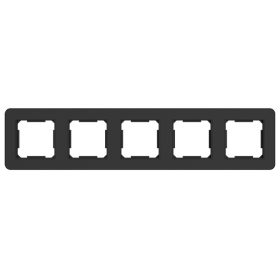 ELDLUX ELDANA pětidílný plastový rám, černý