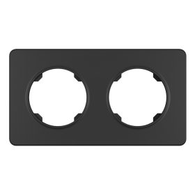 ELDLUX ELDELIN dvojitý plastový rám, černý