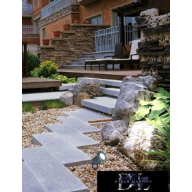   Zahradní bodové světlo UNIVERSO 1xGU10 Max.60w IP65 černá 315x100mm