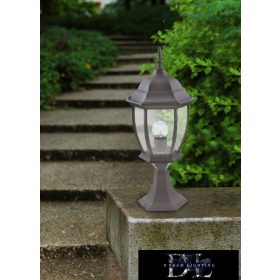   UNIVERSO Venkovní zahradní lampa 1xE27 Max.60W IP55 šedá D175x480mm