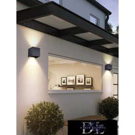  Nástěnná lampa UNIVERSO LED 12 W 1000 lm 4000 K IP55 100 × 100 × 100 mm černá