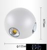 Nástěnná lampa UNIVERSO LED 10 W 1200 lm 3000 K IP65 ∅105 × 75 mm bílá