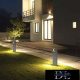 Zahradní lampa UNIVERSO LED 12 W 600 lm 3000 K IP65 170 × 70 × 500 mm šedá