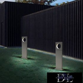   Zahradní lampa UNIVERSO LED 12 W 600 lm 6500 K IP65 170 × 70 × 500 mm šedá