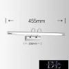 Nástěnná lampa UNIVERSO 12 W 1080 lm CCT 455 mm chrom IP40