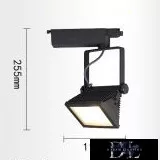UNIVERSO Jednofázová kolejnicová lampa 30 W 2700 lm 3000 K Ra≥90 90° černá