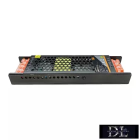   UNIVERSO Štíhlý kovový kryt napájecího zdroje DC: 24 V 200 W 8,3 A IP20