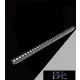 UNIVERSO Magnetický bodový reflektor na kolejnici DC:48V 24W 2160LM 4000K RA90 IP20 600x45x24mm Černý