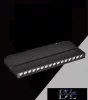 UNIVERSO Magnetický bodový reflektor na kolejnici DC:48V 24W 2160LM 3000K RA90 IP20 600x45x24mm Černý