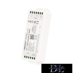   MIBOXER 2v1 RF 2,4G SIMA/CCT ovladač LED pásků DC: 12–48 V Max: 20 A