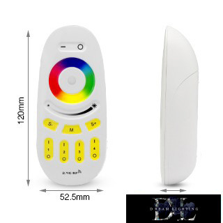 MIBOXER RF 2,4G RGB/RGBW LED pás dálkové ovládání 4 zóny