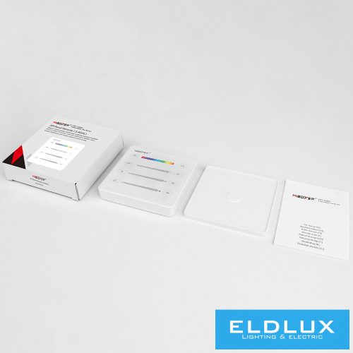 MIBOXER RF 2,4G digitální (běžné světlo) LED páskové dálkové ovládání na zeď černé