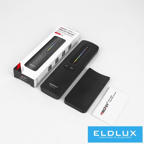 MIBOXER RF 2,4G RGB+CCT LED páskové dálkové ovládání černé