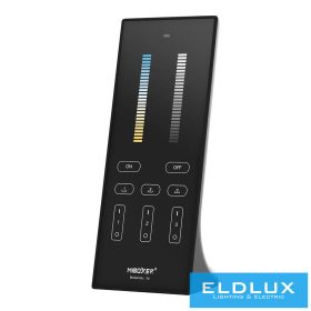   MIBOXER RF 2,4G CCT LED páskové dálkové ovládání 3 zóny černé