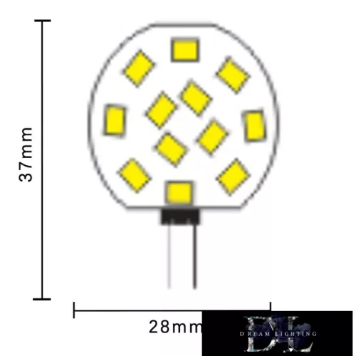 LED žárovka UNIVERSO G4 12 V 1,8 W 250 lm 4000 K