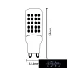 LED žárovka UNIVERSO G9 86D 7 W 700 lm 3000 K