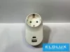 ELDLUX Rozbočovač 1x typ F + 1x USB typ A + 1x USB typ C IP20