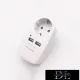 ELDLUX Rozvaděč 1x typ F + 2x USB typ A IP20