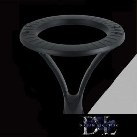   UNIVERSO Venkovní zahradní lampa 100 W 9300 lm 3000 K IP65 černá D500x520 mm