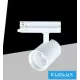 UNIVERSO Třífázový kolejnicový reflektor 30 W 3250 lm 4000 K Ra90 38° IP20 bílý D75x120 mm 5 let