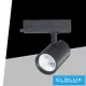 UNIVERSO Třífázový kolejnicový reflektor 30 W 3250 lm 4000 K 38° RA90 IP20 černý 5 let