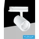 UNIVERSO Třífázové kolejnicové bodové svítidlo 40 W 4650 lm 4000 K Ra90 38° IP20 bílé D90x128 mm 5 let