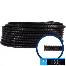   GEWISS Ohebná trubka, odolná proti nárazu 16/50 m (d=10,7 mm) černá FK15 750N 2J PVC