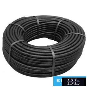   GEWISS Ohebná trubka, odolná proti nárazu, 20/50 m (d=14,1 mm), černá FK15 750N 2J PVC