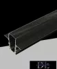 UNIVERSO Magnetický zapuštěný kolejnicový systém DC: 48 V 16 A 2000 x 62 x 47 mm černý