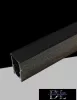 UNIVERSO Magnetický nástěnný kolejnicový systém DC:48V 2000x51x26mm Černý