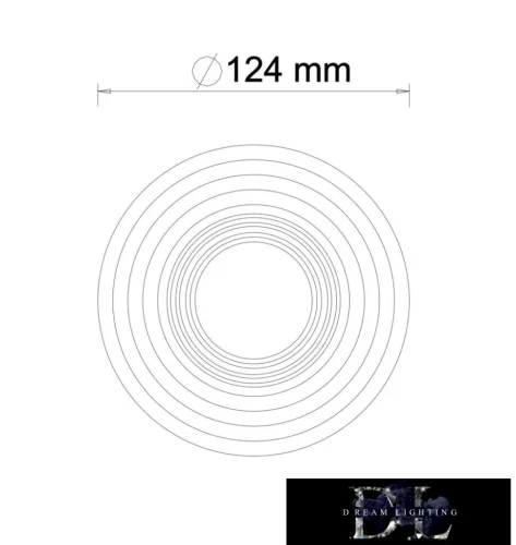 UNIVERSO Sádrové zapuštěné bodové svítidlo 1xGU10 ∅85-90 124x52mm IP20 bílé 