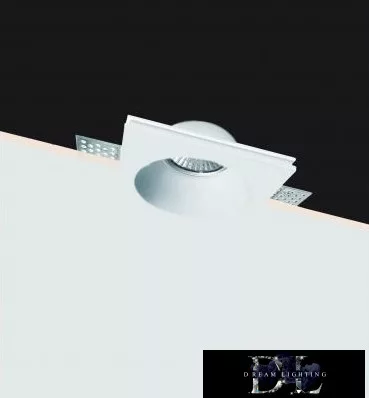 UNIVERSO Zapuštěné bodové svítidlo do omítky 1xGU10 100x100x40mm IP20 bílé 