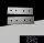 UNIVERSO Prodlužovací upevňovací prvek pro magnetický nástěnný kolejnicový systém 2 ks/balení
