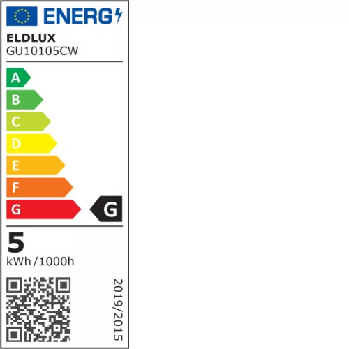 LED žárovka ELDLUX GU10 5 W 475 lm 6500 K