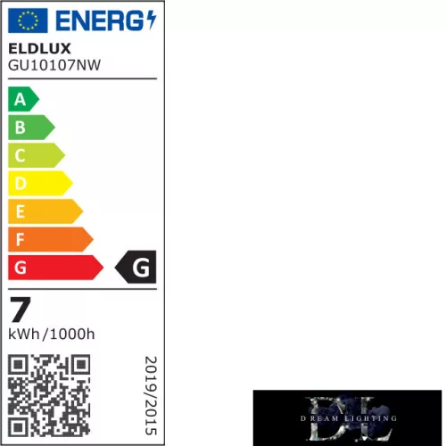LED žárovka ELDLUX GU10 7 W 665 lm 4000 K