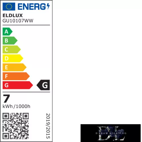 LED žárovka ELDLUX GU10 7 W 630 lm 3000 K