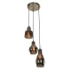 ELDLUX PEAR závěsná lampa 3×E27 černá